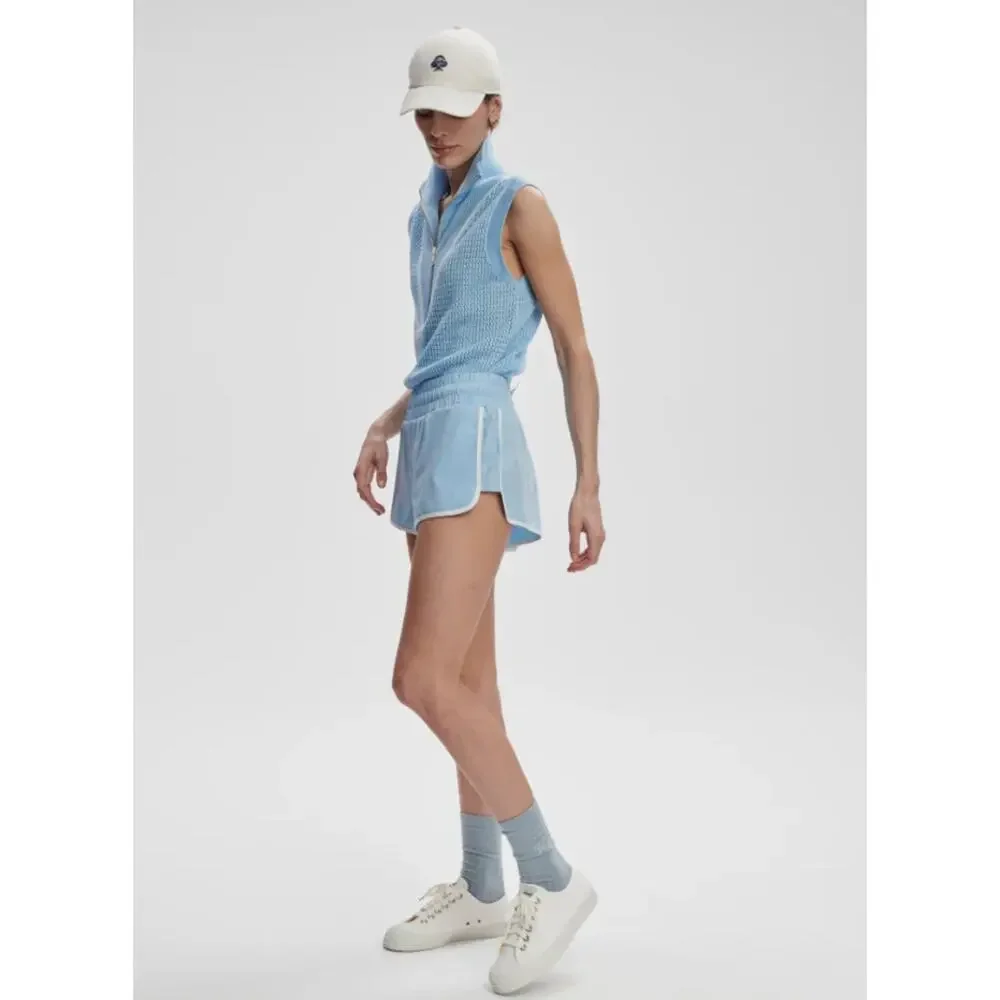 VARLEY Women's Arlington Running Shorts Large Airy Blue 2'' Inseam NWT - Picture 3 of 13